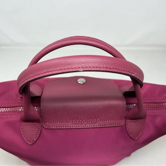 Longchamp Le PLIAGE NEO Small Burgundy- Pink Colour - Picture 10 of 13